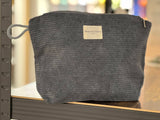 MERGAN CRAFTS - TEXTILE - Kosmetiktasche, Kosmetiktasche, Duschtasche - Cord: Schwarz